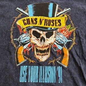Gun N Roses Use Your Illusion Short Sleeve Shirt